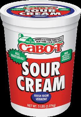 Certified OU-D kosher. Sour Cream Full Fat Only 3 Ingredients!