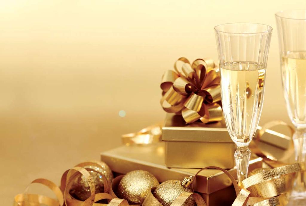 New Year's Eve December the 31st Welcome drink Sparkling Wine in