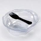 3893 Container & Lid - Plastic, Microwaveable, Rectangle 650cc Market Brand 1x50 1734 Container &