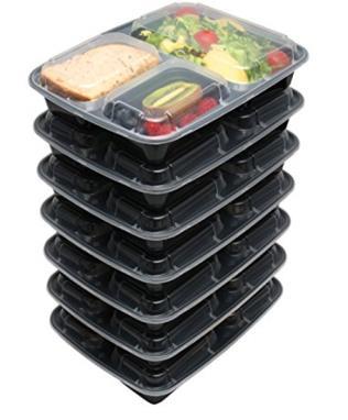 5 150pcs Microwave clear containers Code Type Capacity