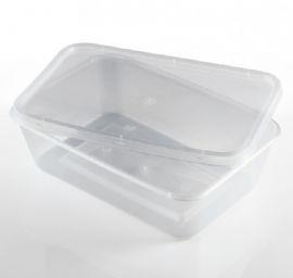 300pcs/Ctn MP-C650 Microwave Clear Container 650ml
