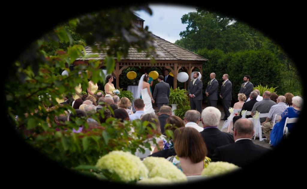 Wedding Ceremony & Reception Packages Enjoy personal attention as we service