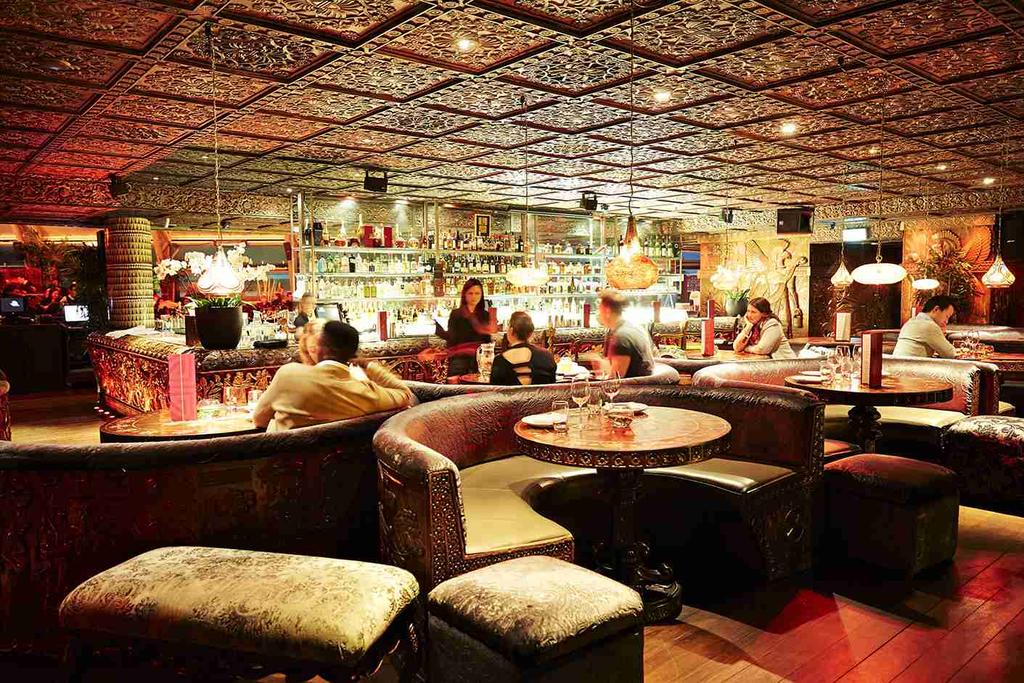 FOR YOUR PERFECT PARTY LOUNGE BAR The Lounge Bar at Gilgamesh is a destination in its own right: a perfect place to meet friends, go on a date, enjoy pre-dinner drinks or party the night away.