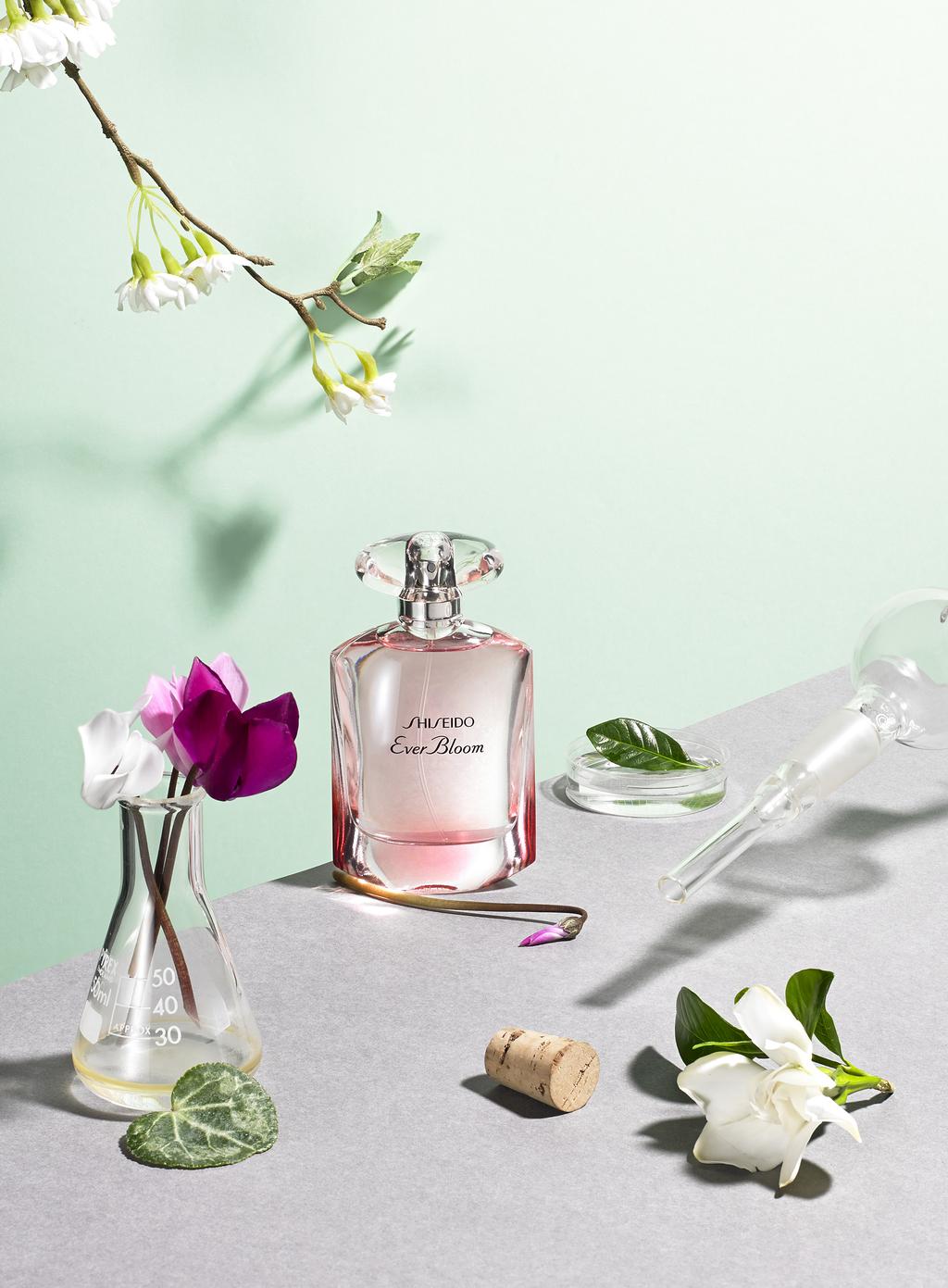 SPHERES OF SCENT Ever Bloom, 55 for 50ml, Shiseido Perfume shopping can feel a little like a blind date.