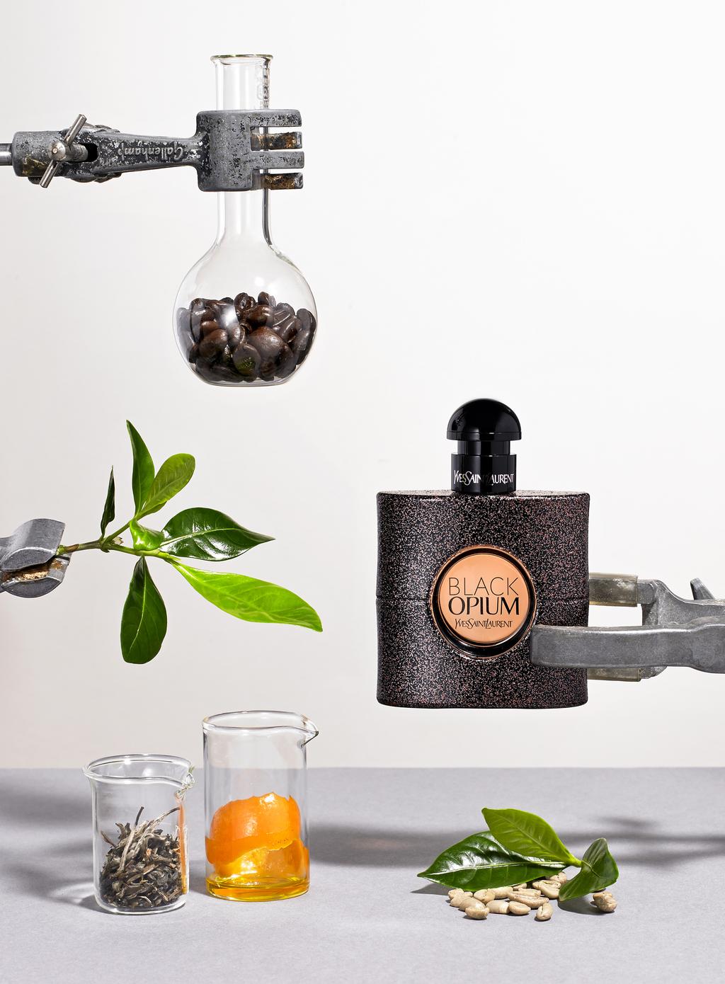 TIME FOR TEA STYLISTS: FIONA EM BLETON, C ALLUM LEWIS PROP STYLIST: M AYA LINHARES-M ARX Black Opium EDT, 52 for 50ml, YSL Beauté Mention tea and you re more likely to think of the brew in your
