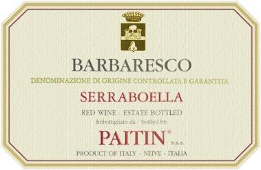 In the lesser years it is used to bolster the straight cru Sori Paitin which makes it even more impressive.