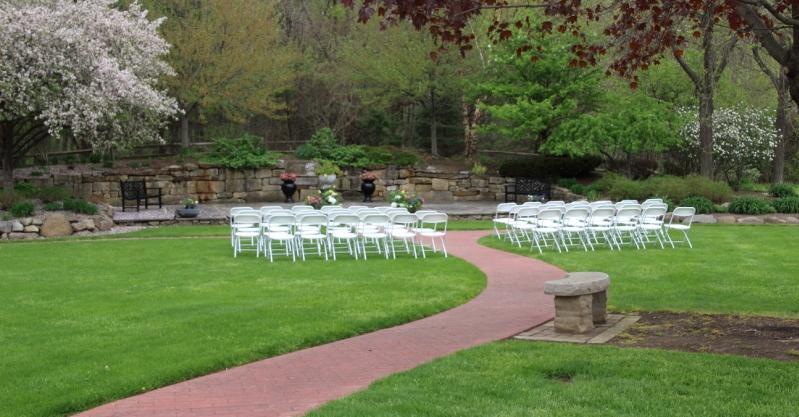 ceremony chairs will be refunded if not already set up.