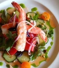 Ginger Shrimp and Watermelon