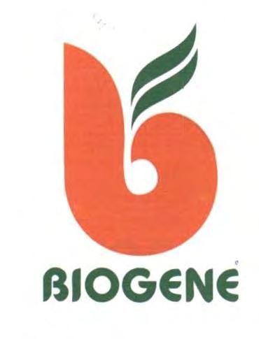 Trade Marks Journal No: 1823, 13/11/2017 Class 31 2317038 18/04/2012 BIOGENE SEED SCIENCES PRIVATE LIMITED trading as ;BIOGENE SEED SCIENCES PRIVATE LIMITED #1-5-12/2/2, NEW MARUTHI NAGAR, LAST BUS