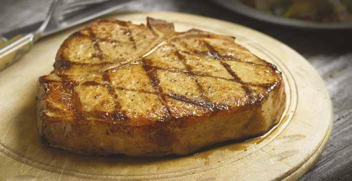 pork porterhouse CHICKEN, RIBS, CHOPS & MORE Add a cup of our fresh made soup or one of our Signature Side Salads. 2.99 Add a Premium Side Salad. 3.