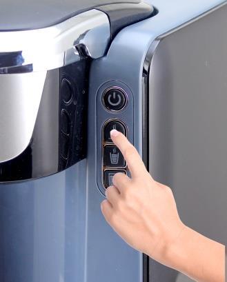 Tips: When use the machine in first time or the machine is cold, It is suggested to make a cup of water to rinse the cup and in the mean time to help warm up the machine. *: optional feature.