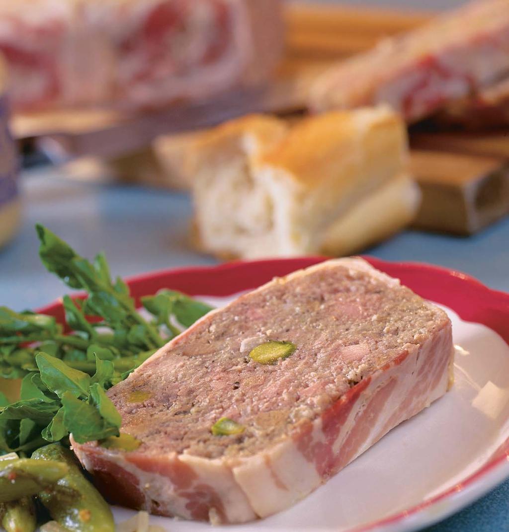 MASTER CLASS Making a Country Pâté Generous seasoning and gentle cooking create a savory, succulent pâté Author Katherine Alford loves a good country pâté for its smooth texture and complex flavor.