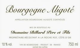 Domaine Billard, Pere et Fils Continuing to impress the affable Jerome Billard has made excellent wines again this year.