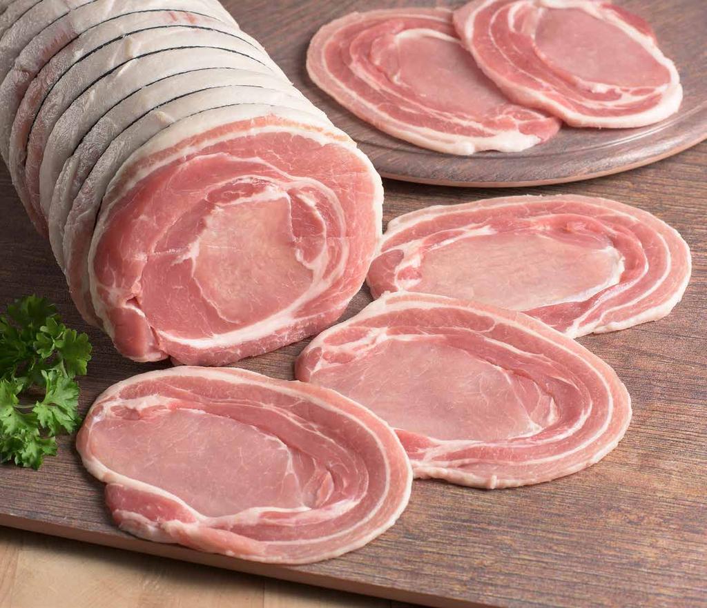 Easicure TRADITIONAL DRY CURE MIDDLE BACON A traditional blend of salt and sugar, giving you a delicious, authentic dry cured flavoured bacon.