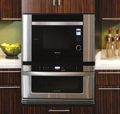 Its design coordinates with other Sharp Insight and Insight Pro appliances.
