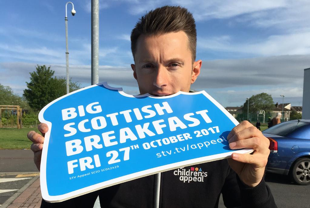 WHY host a Big Scottish Breakfast? 220,000 children are currently living in poverty in Scotland.