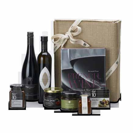 Platinum Hampers Platinum Gourmet Food Hampers with alcohol Platinum 1 2009 Moppity Reserve Shiraz French Wine by Bernard Pivot Stefano s Preserves Beetroot Relish Spoonfed Ham Jam Tar 10 Sticky Figs