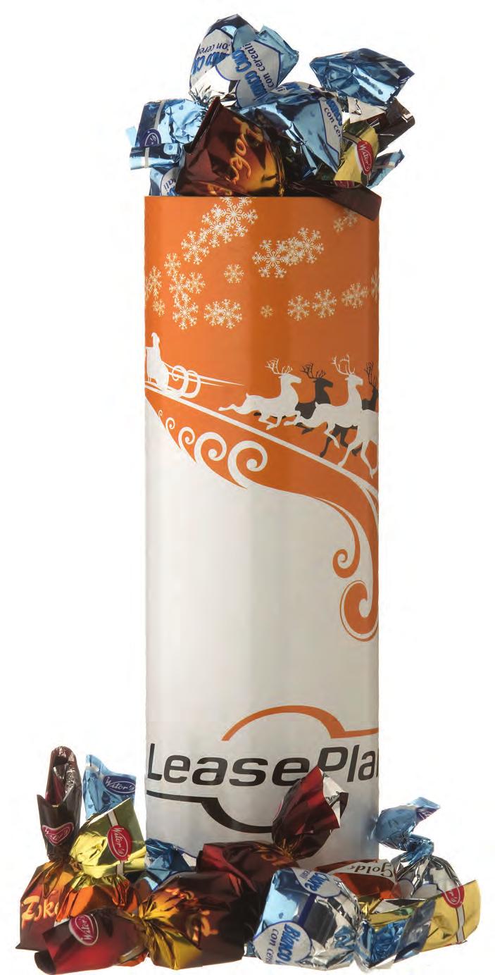 Ch o co l ate Indulgence A fully customised digitally printed cylinder designed to YOUR