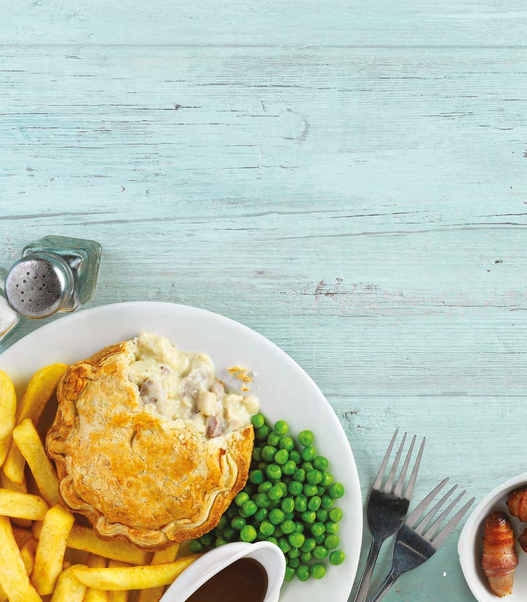 pub pub classics Prefer mash, chips, jacket or new potatoes? Tell us what you fancy and we ll customise your order. The same goes for vegetables or a dressed side salad.