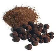 Allspice A spice used especially in baking, made from the dried, nearly ripe berries of this plant.