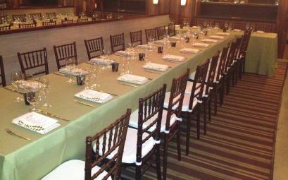 1-26 guests: Our wine paired seated dinners take place in our Private Dining Room and Bottle Lounge.