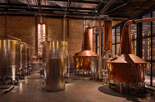 ON-SITE TOURS & EXPERIENCES DISTILLERY TOURS Join us for a tour and learn first hand how we produce our spirits, followed by a guided tasting of our four core spirits.