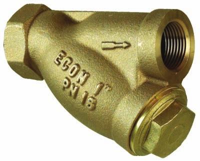 BSP female threaded, bronze Standard type page 330 page 331 " - 3" Max.
