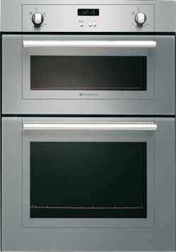 (Catalytic Liners) Lights in Both Ovens LPG Convertible UH53 Built-Under Double Oven Electric Circulaire Fan Oven with 5 Cooking s: Main Oven: Circulaire Fan, Defrost Setting, Slow Cook