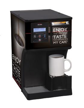 Eliminates waste by brewing one fresh cup at a time from a wide variety of coffee and tea pods. Automatically disposes of spent pods after each brew. Removable pod bin holds up to 25 spent pods.