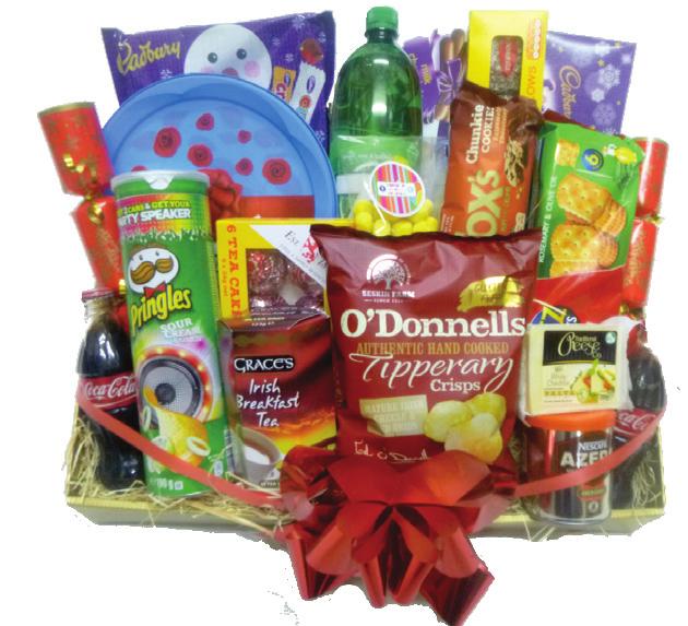 Our New Collection Family Festive Food Hamper 39.99 (ex. vat) Great Value without the Hangover 1.5ltr.
