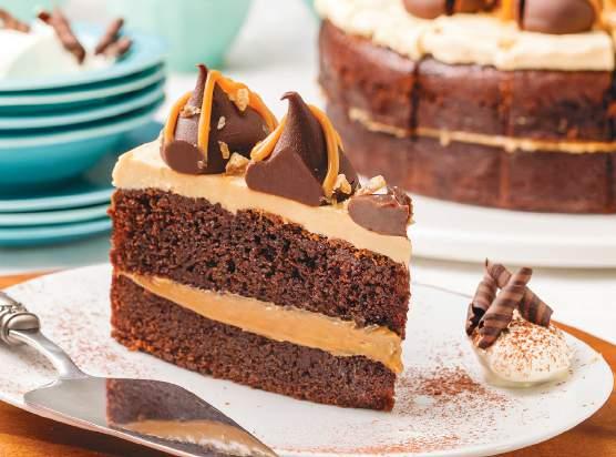 generous pouring of chocolate  Code 1-208 Mississippi Mud A delicious chocolate mud cake,