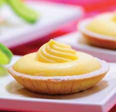 CODE 83717 CITRUS TART A sweet pastry tart, filled with our renowned tangy