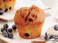CODE 161195 BLUEBERRY Deliciously light gluten free muffin