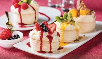 round top pavlova for an individual dessert with wow factor.