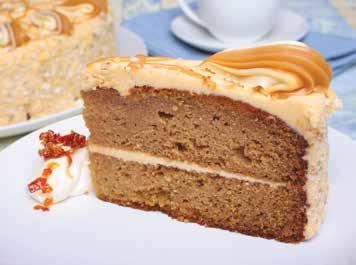 CODE 102310 HUMMINGBIRD CAKE Exotic flavours of fresh bananas and pineapple, spiced with a
