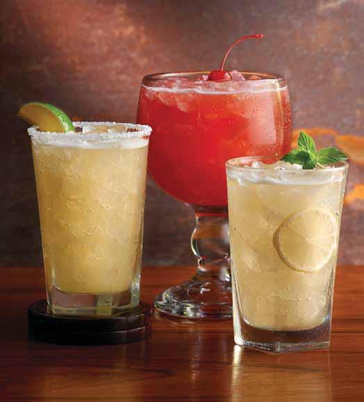 HANDCRAFTED FEATURES Honey Pineapple Margarita A refreshing twist on the classic margarita, pineapple juice, sweet & sour and a drizzle of honey Citrus Spice Lemonade Tito s Handmade Vodka, Domaine
