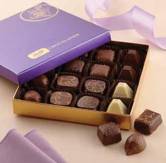 chocolates, ideal as a host(ess) gift or to share with friends and family after Easter dinner.