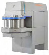 doughs Minimal dough discharge time due to large outlet Smooth surface for easy cleaning