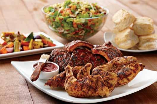 Original Rotisserie Specialties AND COMBOS Original Rotisserie Specialties and Combos are served with roasted vegetables, one side and one bread choice Sides - Baked Potato, Mashed Potatoes, Baked