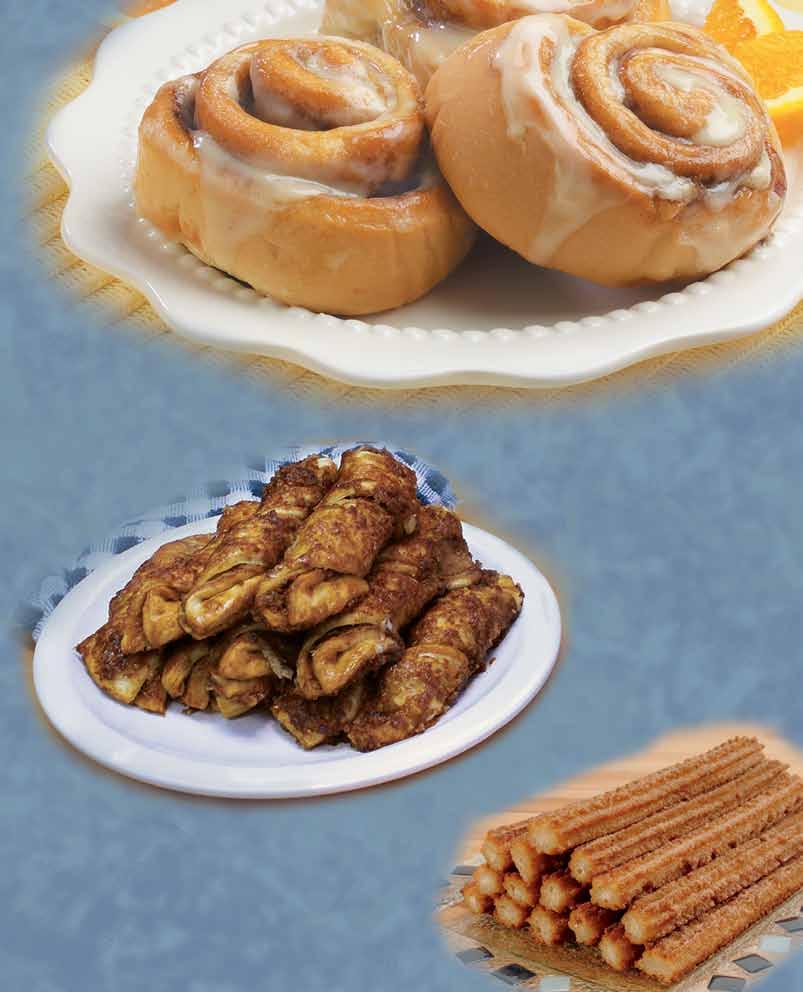 Grandma Corbi s Dessert Items #510 Cinnamon Rolls (Rollos de Canela) 12 of our Fabulous Gourmet Cinnamon Rolls made with real cream cheese frosting with a hint of lemon flavoring. Includes 12 rolls.