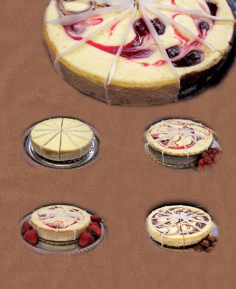 Grandma Corbi s Cheesecakes #806 Cheesecake Sampler (Muestrario de pastel de queso) The gourmet s delight!