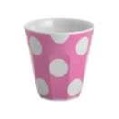 JAB DESIGN NEW ZEALAND Page 3 Polka Dots White Dots on Purple J 47105 200ml Tumbler J 47106 300ml Tumbler White Dots on Purple J 47107 Rnd Coupe Plate 200 ml