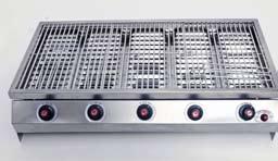 (chrome plated) Dishwasher safe grill and heat collector panels Piezo electronic ignitor PRODUCT