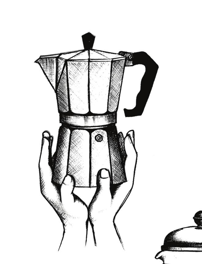 Stovetop A stovetop espresso maker (or a moka pot) allows you to make a tasty espresso-style coffee.