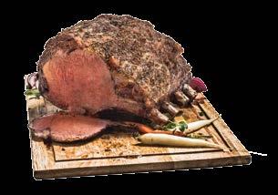 MARKET NATURAL ANGUS BEEF, USDA CHOICE STANDING RIB ROAST Our beef is raised without