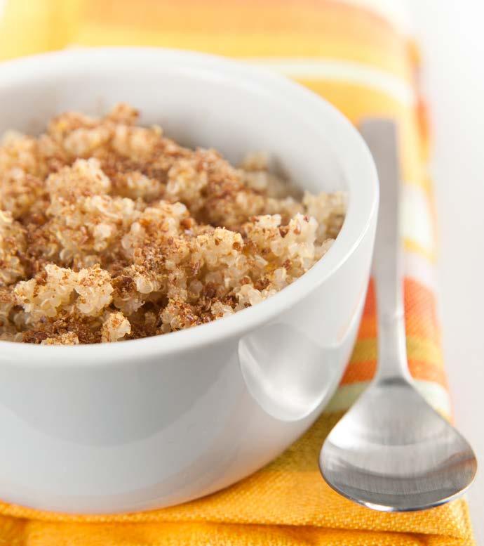 Quinoa Power Breakfast A superfoods breakfast blend to power up your day! Breakfast Quinoa is a perfect weekday morning meal, jam-packed with protein.