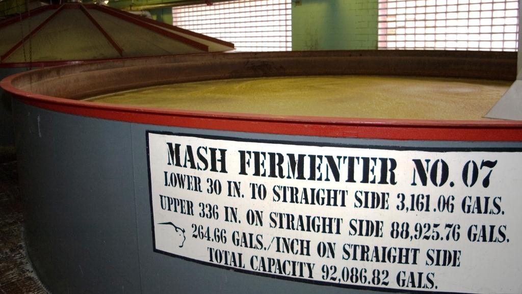 Fermenting Add in previously distilled mash Creates a sour mash Add