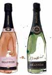 Made exclusively from white grapes, as the name may suggest. Drappier Brut Rosé 55.00 Very well structured, with exemplary purity of red fruits.