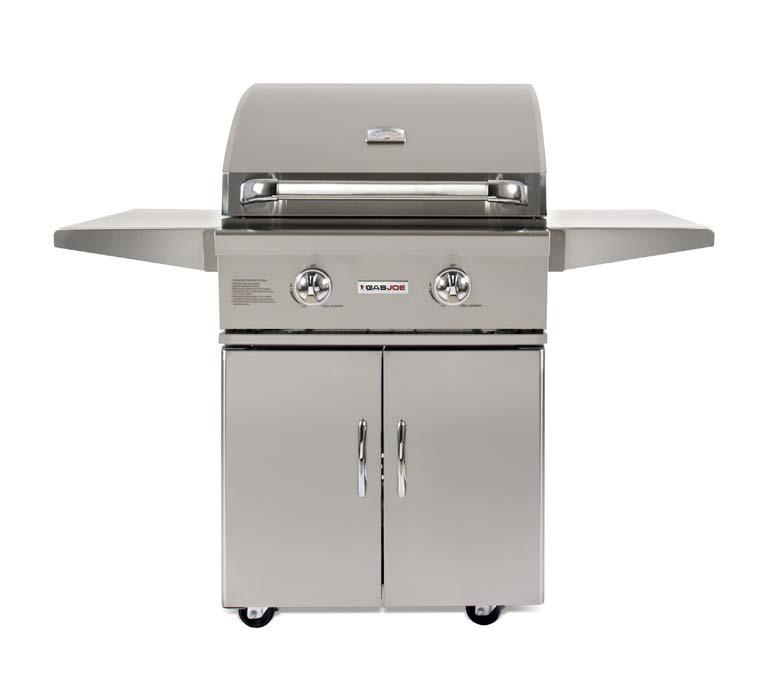 26 FEATURES & SPECIFICATIONS Includes: Grill Head & Cart Grill Head and Cart Ship Separately. Cart Comes Fully Assembled. Grill Head Available Separately for Built-in Outdoor Kitchens.