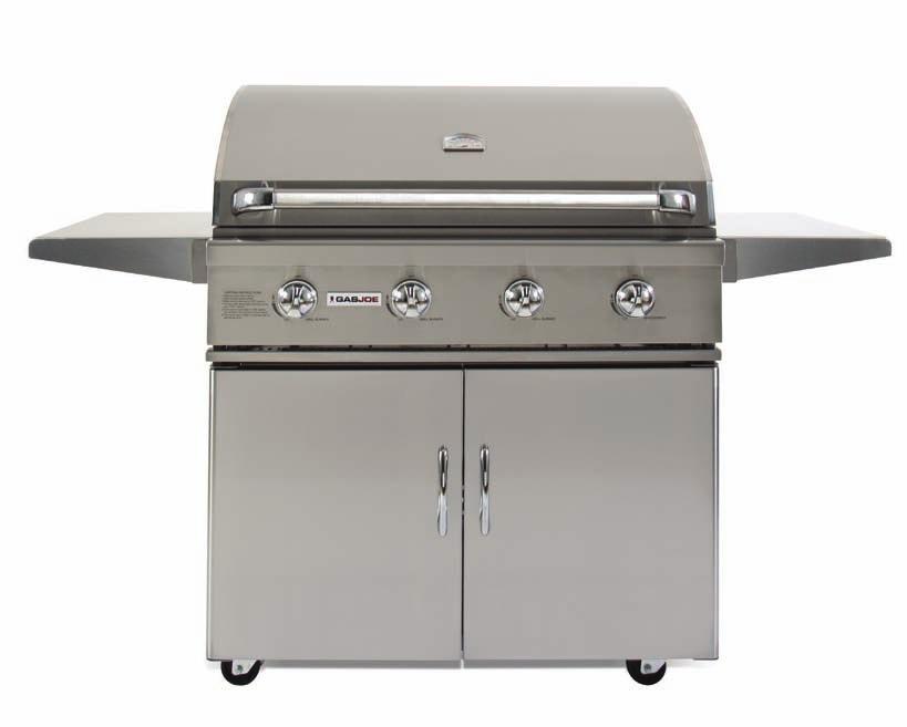 38 FEATURES & SPECIFICATIONS Includes: Grill Head & Cart Grill Head and Cart Ship Separately. Cart Comes Fully Assembled. Grill Head Available Separately for Built-in Outdoor Kitchens.